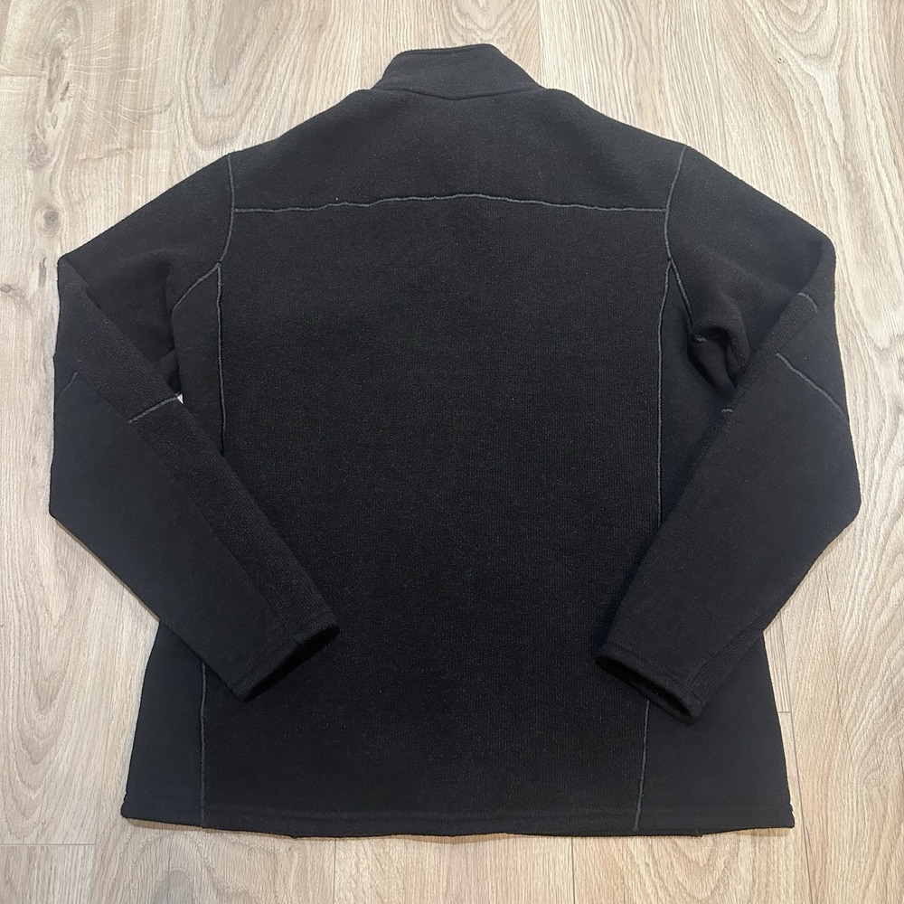 Kuhl Interceptr Fleece Jacket Mens Size L Full Zip Pockets Hybrid Hiking Black - Picture 11 of 11